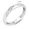 Серебряное кольцо с фианитами (арт. 7501/663К) – изображение 2