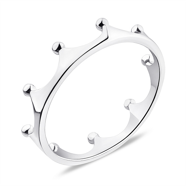 Кольцо серебряное Корона (арт. 7501/0988кю) – изображение 1
