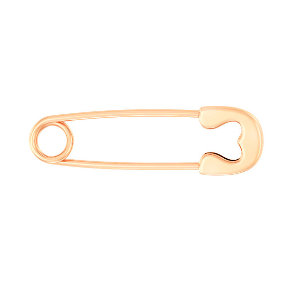 Золота шпилька без каміння (арт. 360099) – зображення 1
