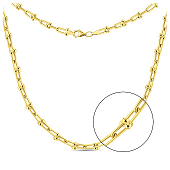 Колье из желтого золота (арт. 352468ж)
