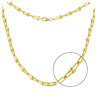 Кольє з жовтого золота (арт. 352468ж)