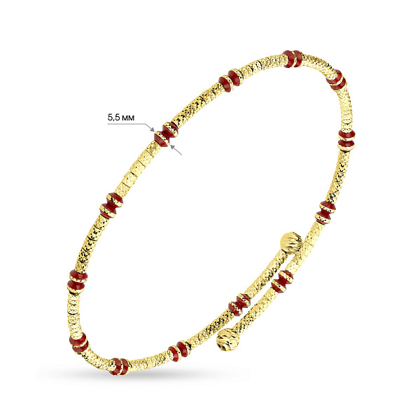 Браслет Francelli з золота (арт. 326196жк) – зображення 3