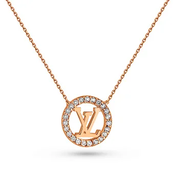 Золотое колье с фианитами (арт. 352430)