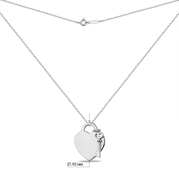 Серебряное колье (арт. 7507/1625) – изображение 3