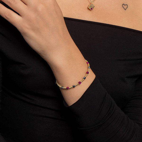 Браслет из желтого золота Francelli (арт. 3261098ждмлн) – изображение 9