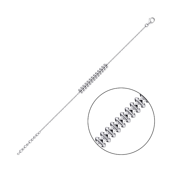 Браслет из серебра без камней Trendy Style (арт. 7509/3549) – изображение 1