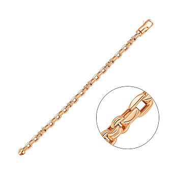 Золотой браслет плетения Якорное фантазийное (арт. 325967)