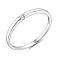 Серебряное кольцо с фианитом (арт. 7501/1593К) – изображение 1