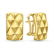 Фото Сережки з жовтого золота Francelli (арт. 1091880ж)