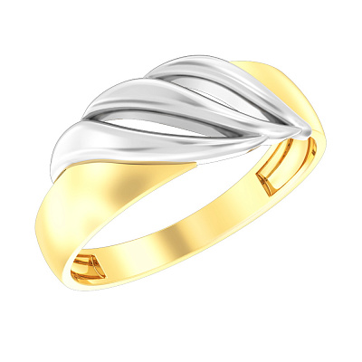 Золотое кольцо без камней (арт. 141021ж)