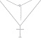 Серебряное колье с крестиком (арт. 7507/1701) – изображение 2