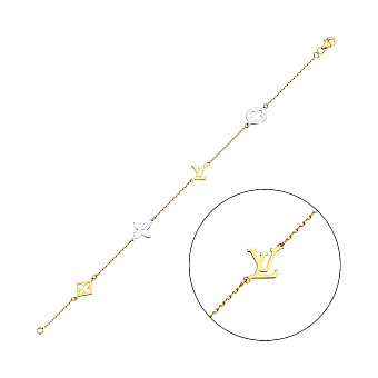 Браслет из золота без камней (арт. 323709жб)