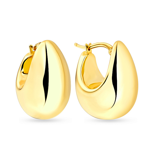 Серьги Francelli из желтого золота (арт. е108237/10ж) – изображение 1