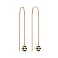 Золотые серьги-протяжки (арт. 1091184еч) – изображение 1