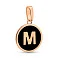 Кулон из красного золота Буква М (арт. 440989еч) – изображение 1