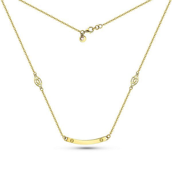 Колье из желтого золота (арт. 351440жкр) – изображение 2