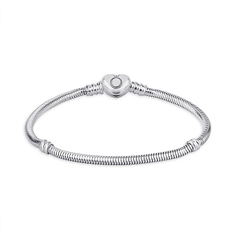 Фото Срібний браслет без каменів (арт. 7909/2033)