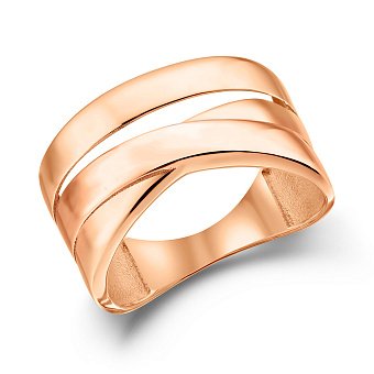 Каблучка з червоного золота (арт. 156194)