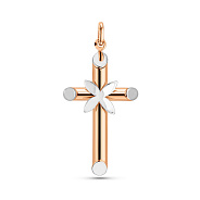 Золотий хрестик без камміня (арт. 424933р)