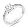 Серебряное кольцо с фианитами (арт. 7501/8647) – изображение 1