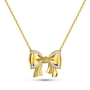 Золотое колье Francelli с бриллиантами (арт. Ц361362015ж)