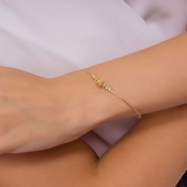 Браслет из желтого золота Orbit (арт. 326733ж) – изображение 2