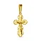 Золотой нательный крестик с распятием (арт. 501333ж) – изображение 1