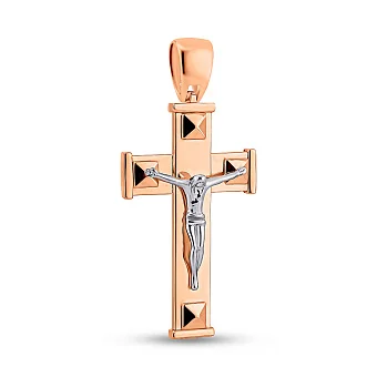 Крестик из золота с распятием (арт. 500695/2)