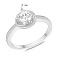 Серебряное кольцо с фианитами (арт. 7501/8881) – изображение 2