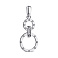 Серебряный подвес с фианитами (арт. 7503/3574) – изображение 1