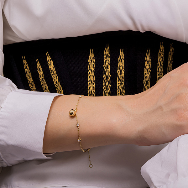 Браслет из желтого золота (арт. 326728жП1) – изображение 3