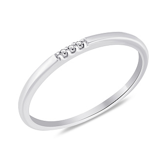 Серебряное кольцо с фианитами (арт. 7501/7051)