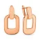 Серьги-подвески из красного золота (арт. 1092088) – изображение 1