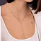 Кольє-краватка з білого золота з діамантами (арт. Ц341282030/6б) – зображення 3