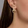 Золотые серьги с подвесками Francelli (арт. 1092033ж) – изображение 3