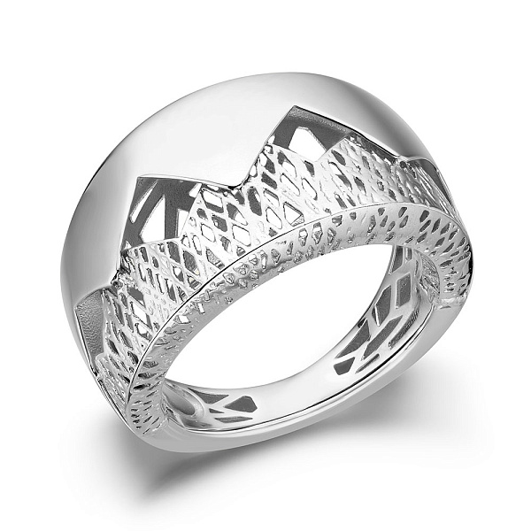 Каблучка з білого золота  Francelli (арт. е156649б) – зображення 1