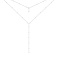 Серебряное колье-галстук без камней (арт. 7507/2575) – изображение 2