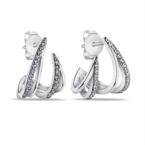 Серьги-пусеты из серебра Trendy Style (арт. 7518/6903) – изображение 1