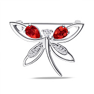 Срібна брошка (арт. 7505/581Гбп)