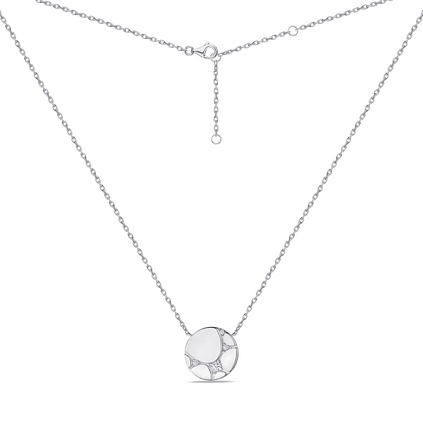 Колье из серебра с фианитами (арт. 7507/1019) – изображение 2