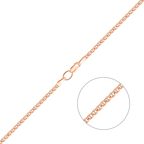Золотий ланцюжок плетіння Барлі (арт. 300102р) – зображення 1