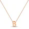 Золоте кольє Літера В (арт. 360173/2) – зображення 1