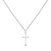 Серебряное колье с подвеской крест (арт. 7507/2603) – изображение 1
