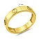 Золотое кольцо без камней (арт. 140716ж) – изображение 3