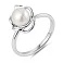 Серебряное кольцо с жемчугом (арт. 7501/8143жб) – изображение 2
