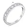 Серебряное кольцо с фианитами (арт. 7501/6881) – изображение 2