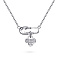 Серебряное колье с фианитами (арт. 7507/862) – изображение 1