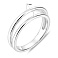 Серебряное кольцо без камней (арт. 7501/8821) – изображение 2