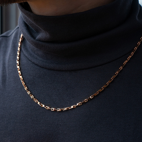 Ланцюжок з червоного золота плетіння Фантазійне (арт. цр306314Д) – зображення 2