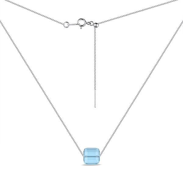 Серебряное колье с альпинитом (арт. 7507/1343аг) – изображение 2